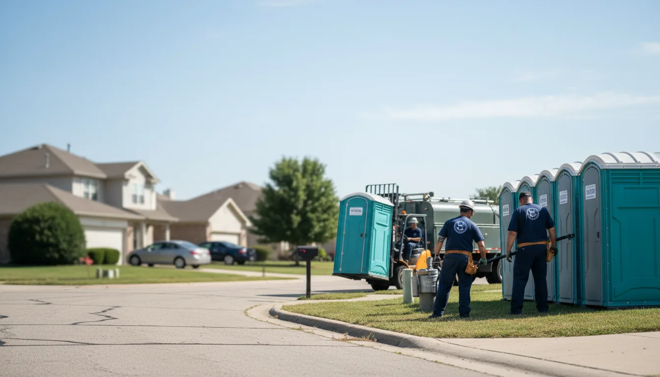 Porta Potty Rental in Manilla, IN near me
